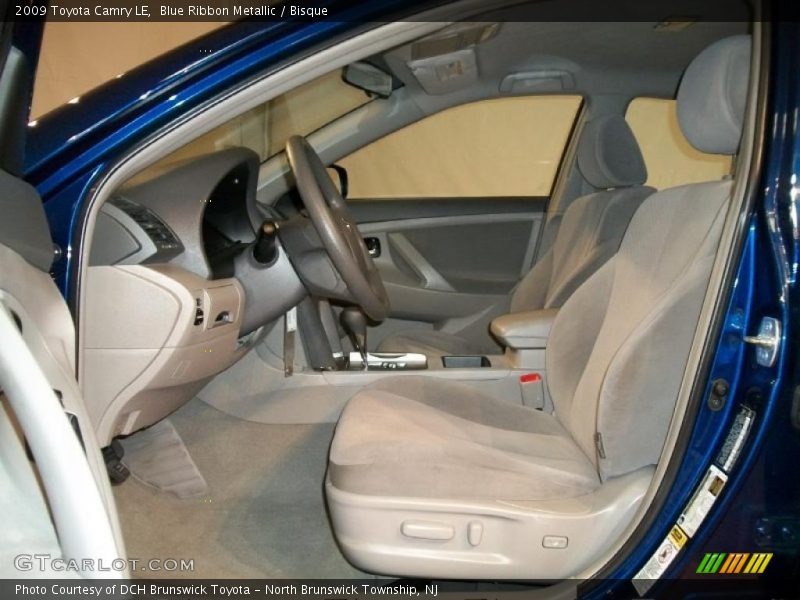 Blue Ribbon Metallic / Bisque 2009 Toyota Camry LE