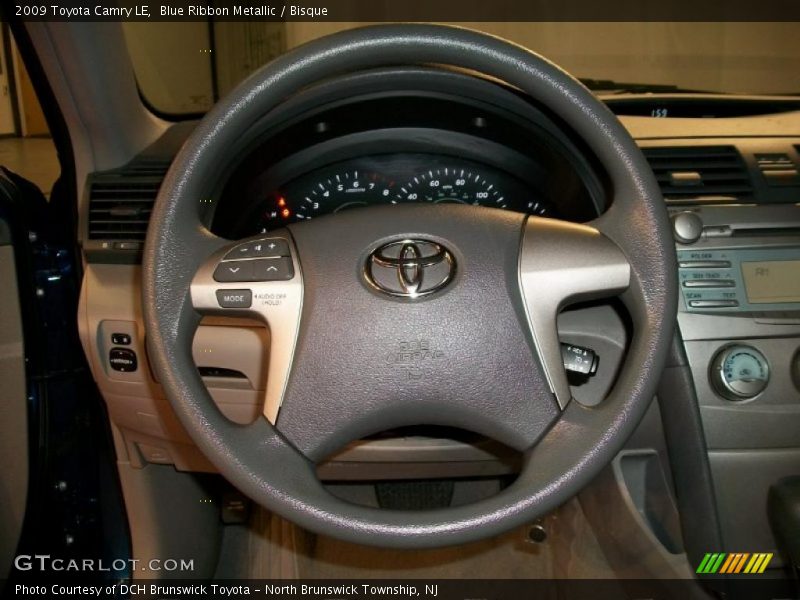 Blue Ribbon Metallic / Bisque 2009 Toyota Camry LE