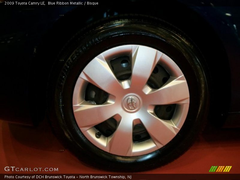 Blue Ribbon Metallic / Bisque 2009 Toyota Camry LE