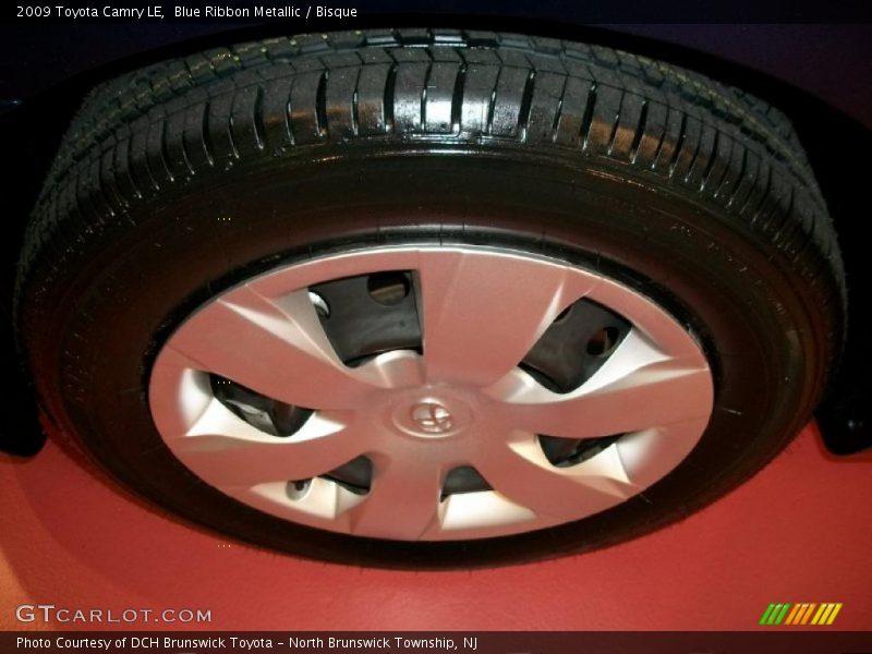 Blue Ribbon Metallic / Bisque 2009 Toyota Camry LE
