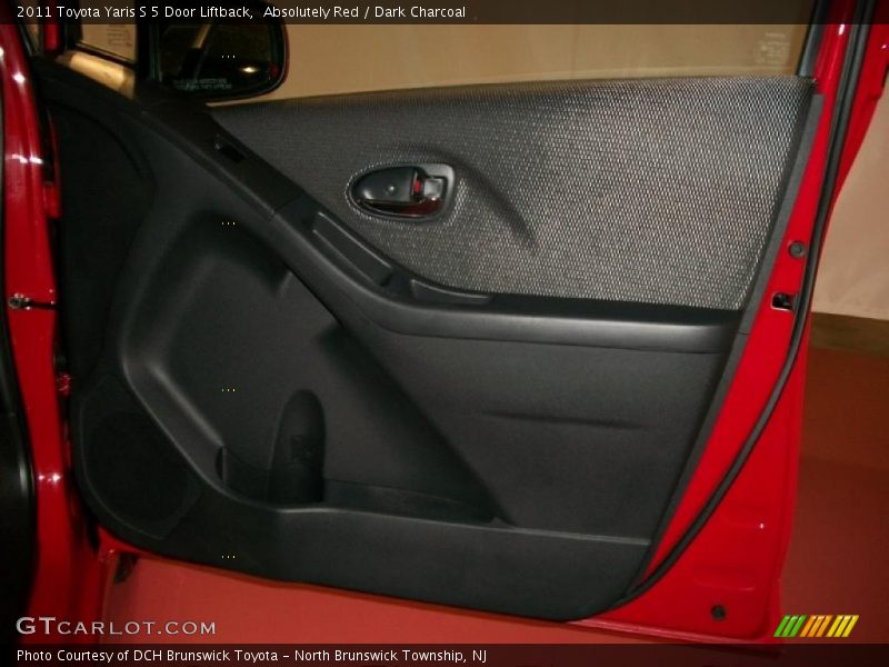 Absolutely Red / Dark Charcoal 2011 Toyota Yaris S 5 Door Liftback