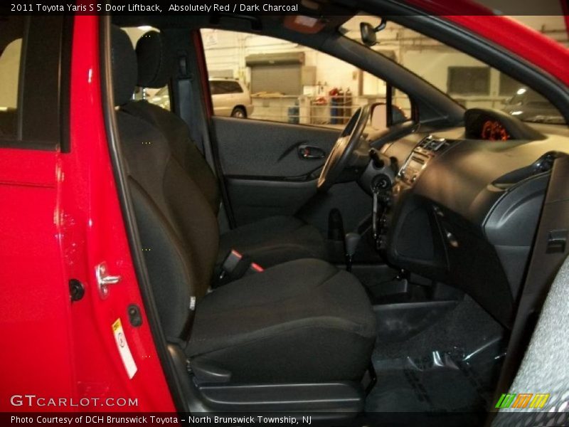 Absolutely Red / Dark Charcoal 2011 Toyota Yaris S 5 Door Liftback