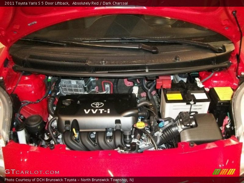 Absolutely Red / Dark Charcoal 2011 Toyota Yaris S 5 Door Liftback