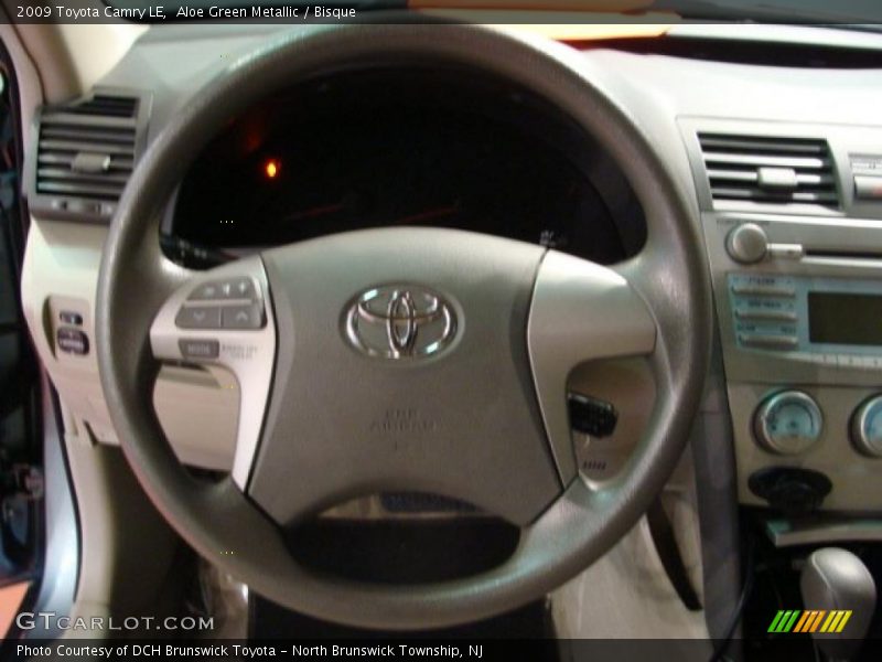 Aloe Green Metallic / Bisque 2009 Toyota Camry LE