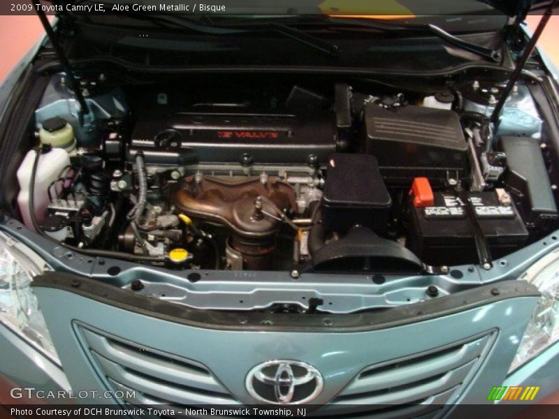 Aloe Green Metallic / Bisque 2009 Toyota Camry LE