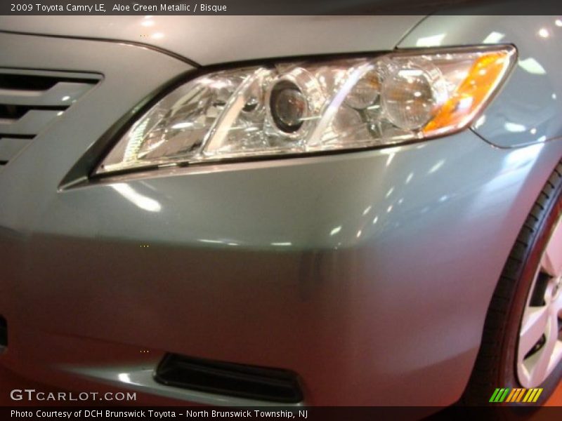 Aloe Green Metallic / Bisque 2009 Toyota Camry LE
