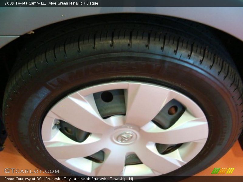 Aloe Green Metallic / Bisque 2009 Toyota Camry LE