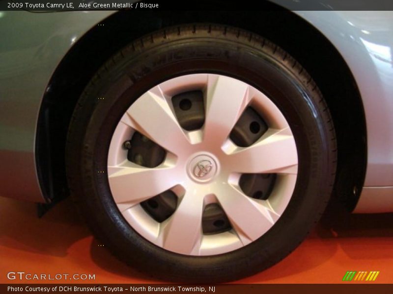 Aloe Green Metallic / Bisque 2009 Toyota Camry LE