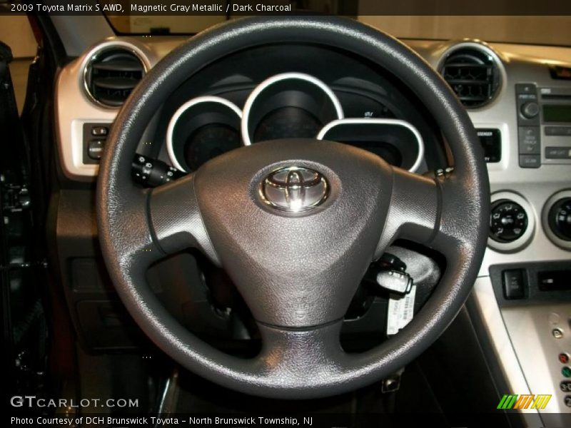 Magnetic Gray Metallic / Dark Charcoal 2009 Toyota Matrix S AWD