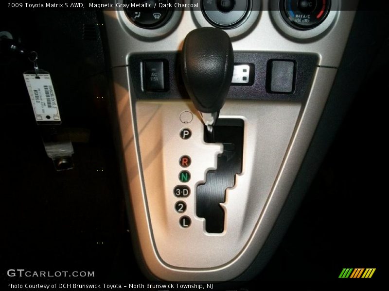 Magnetic Gray Metallic / Dark Charcoal 2009 Toyota Matrix S AWD