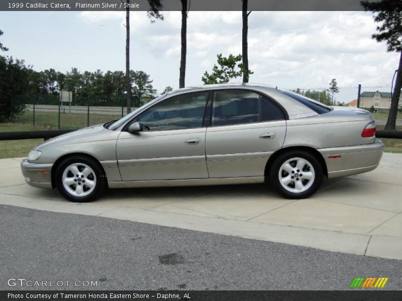 Platinum Silver / Shale 1999 Cadillac Catera