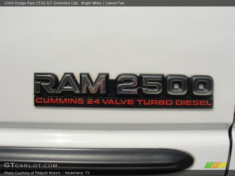  2000 Ram 2500 SLT Extended Cab Logo