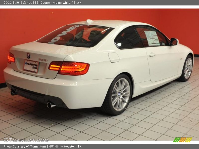 Alpine White / Black 2011 BMW 3 Series 335i Coupe