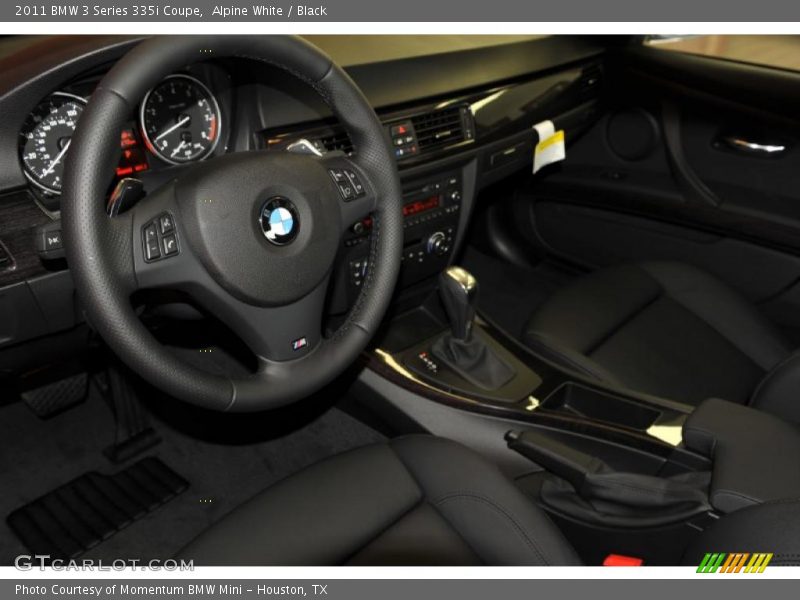 Alpine White / Black 2011 BMW 3 Series 335i Coupe