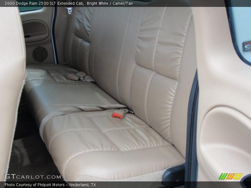 Bright White / Camel/Tan 2000 Dodge Ram 2500 SLT Extended Cab