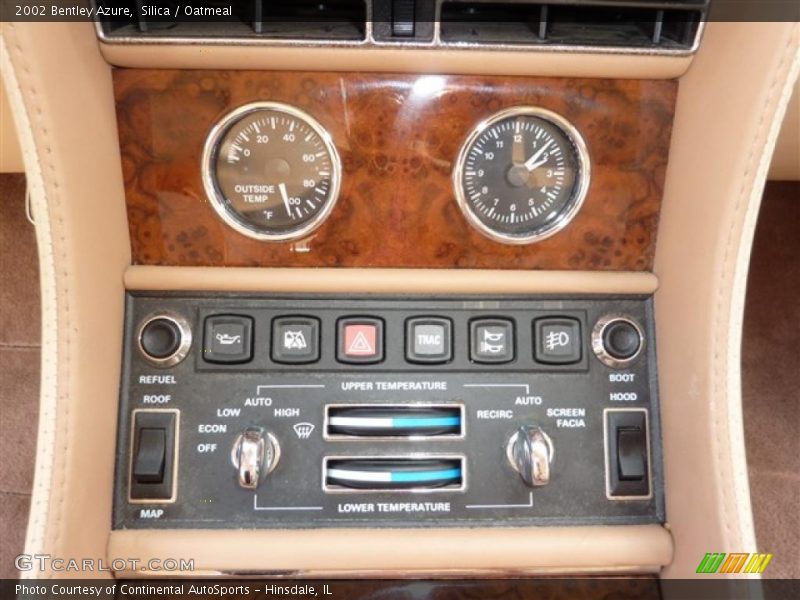 Controls of 2002 Azure 