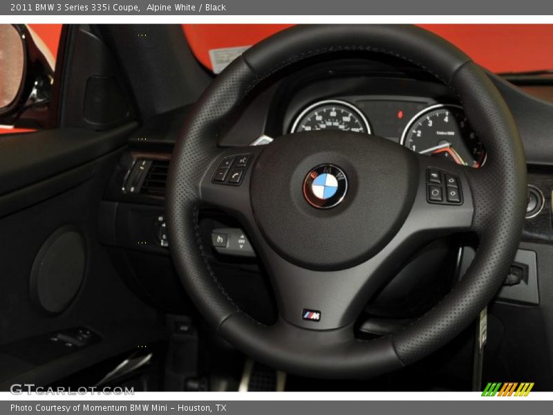 Alpine White / Black 2011 BMW 3 Series 335i Coupe