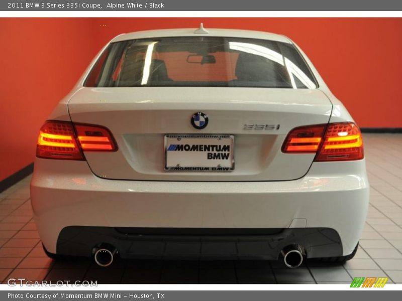 Alpine White / Black 2011 BMW 3 Series 335i Coupe
