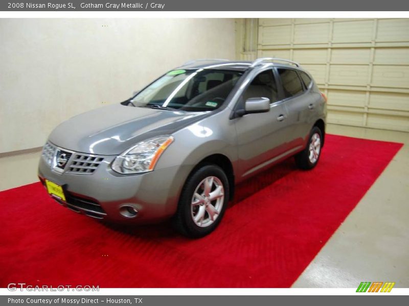 Gotham Gray Metallic / Gray 2008 Nissan Rogue SL