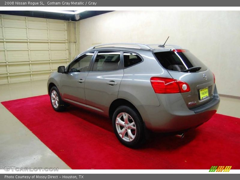 Gotham Gray Metallic / Gray 2008 Nissan Rogue SL