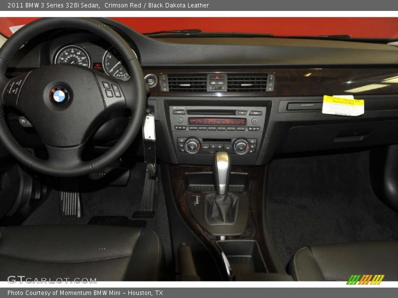 Crimson Red / Black Dakota Leather 2011 BMW 3 Series 328i Sedan