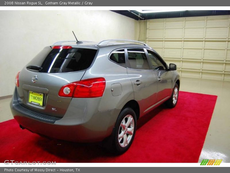 Gotham Gray Metallic / Gray 2008 Nissan Rogue SL