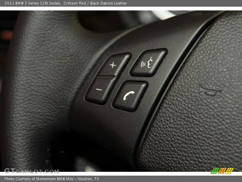 Crimson Red / Black Dakota Leather 2011 BMW 3 Series 328i Sedan