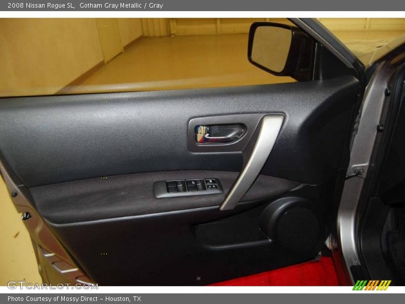 Gotham Gray Metallic / Gray 2008 Nissan Rogue SL