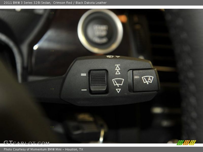Crimson Red / Black Dakota Leather 2011 BMW 3 Series 328i Sedan