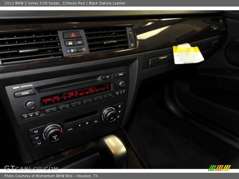 Crimson Red / Black Dakota Leather 2011 BMW 3 Series 328i Sedan