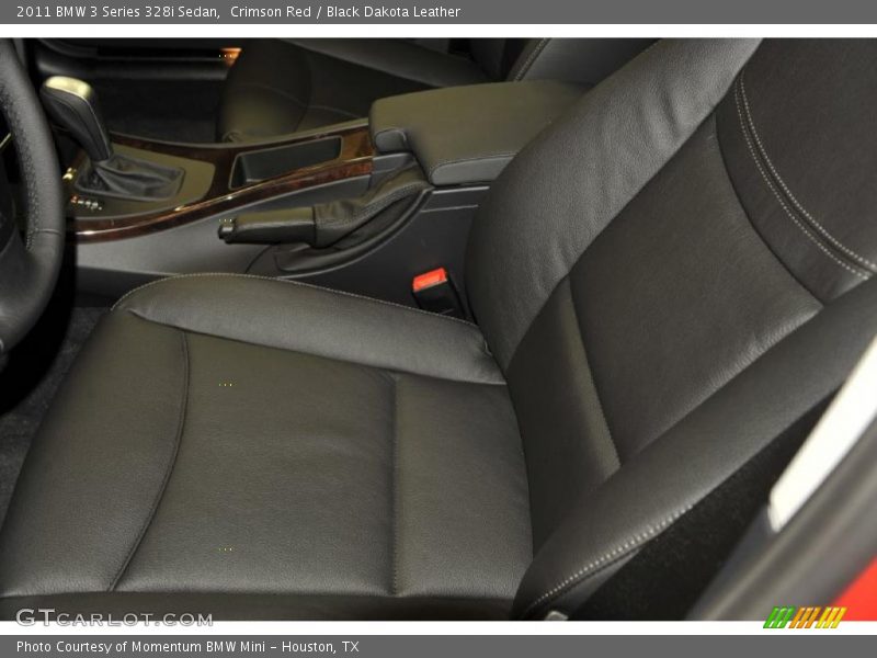 Crimson Red / Black Dakota Leather 2011 BMW 3 Series 328i Sedan
