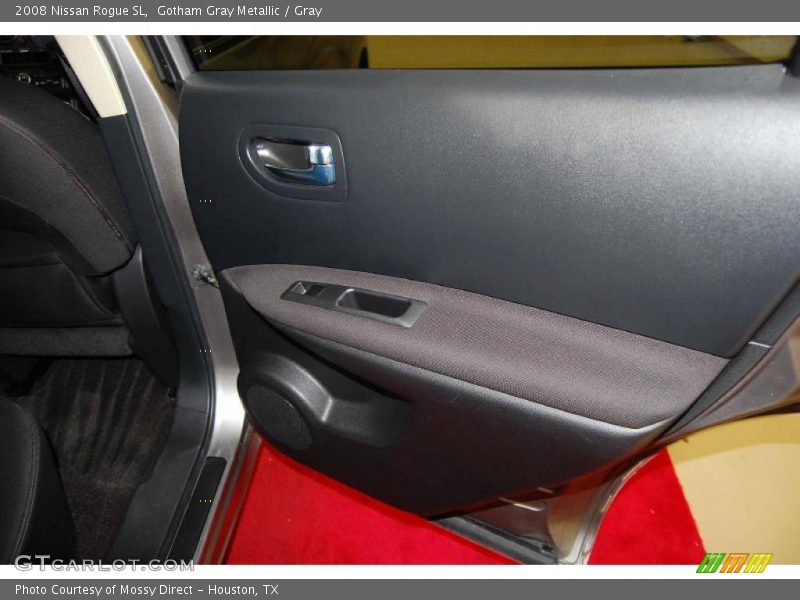 Gotham Gray Metallic / Gray 2008 Nissan Rogue SL