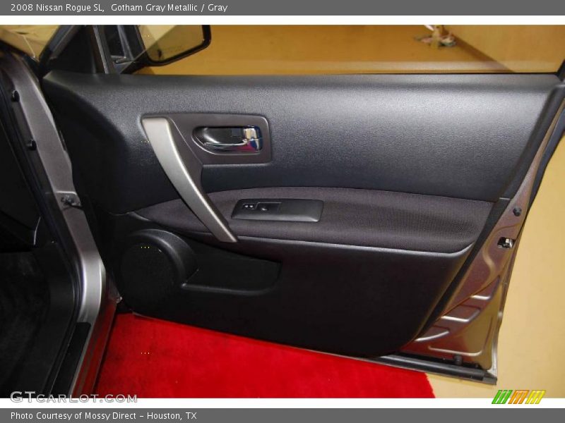 Gotham Gray Metallic / Gray 2008 Nissan Rogue SL