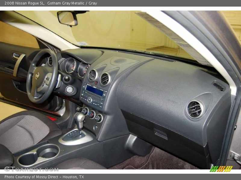 Gotham Gray Metallic / Gray 2008 Nissan Rogue SL