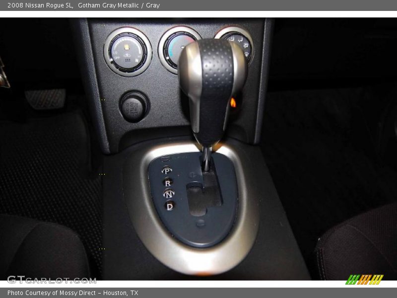 Gotham Gray Metallic / Gray 2008 Nissan Rogue SL