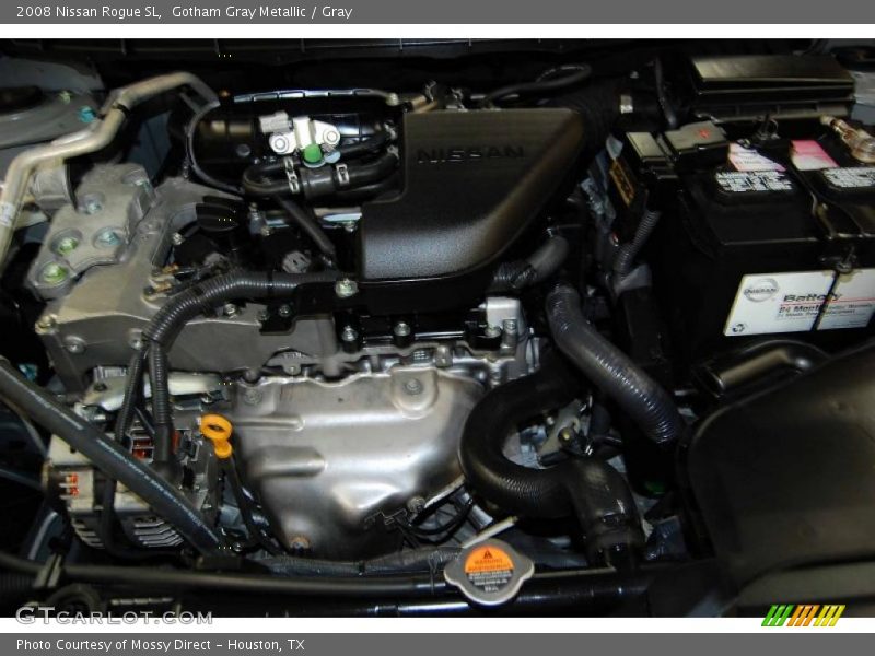 Gotham Gray Metallic / Gray 2008 Nissan Rogue SL