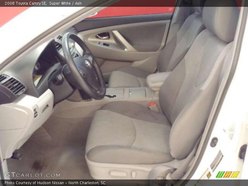 Super White / Ash 2008 Toyota Camry SE