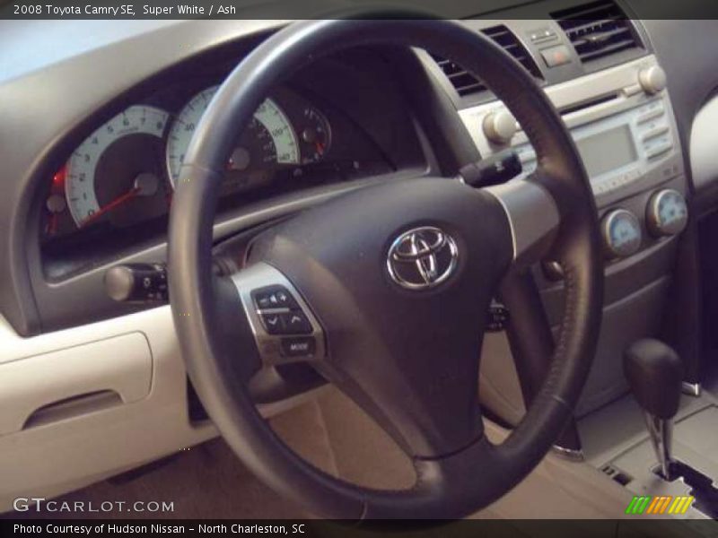 Super White / Ash 2008 Toyota Camry SE