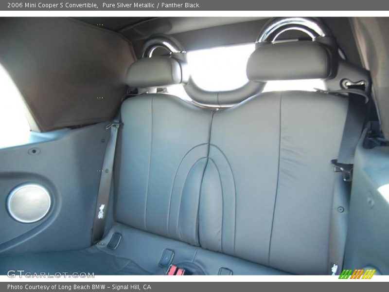Pure Silver Metallic / Panther Black 2006 Mini Cooper S Convertible