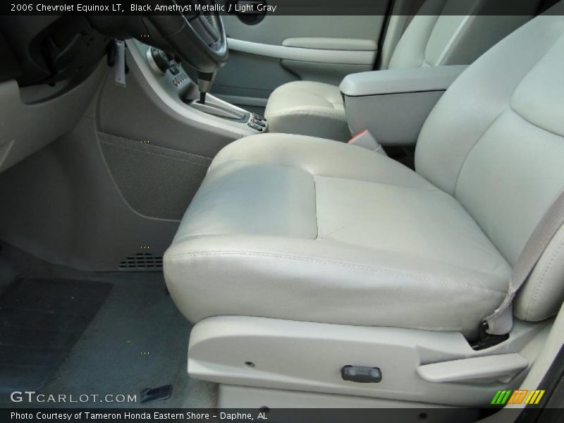 Black Amethyst Metallic / Light Gray 2006 Chevrolet Equinox LT