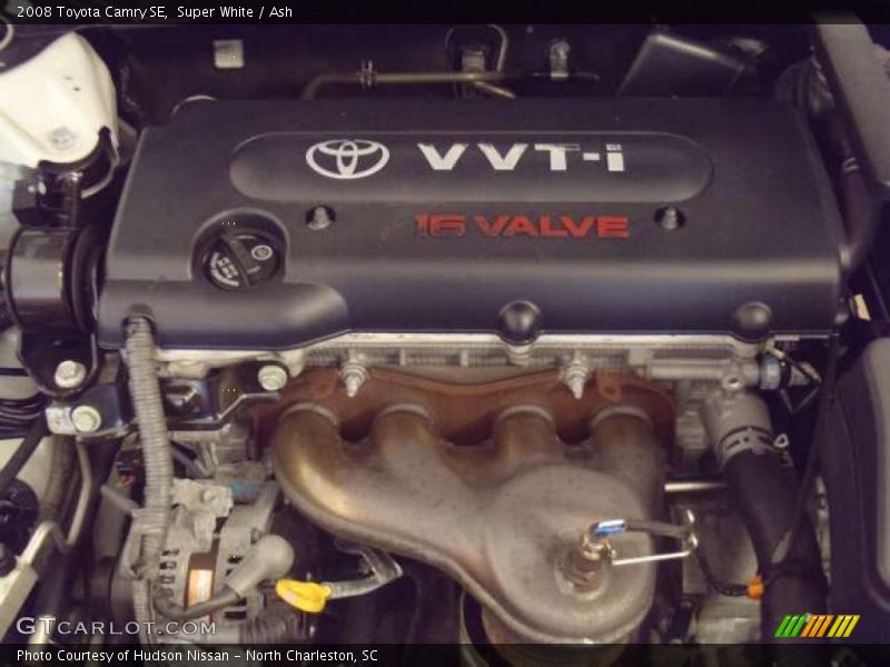 Super White / Ash 2008 Toyota Camry SE