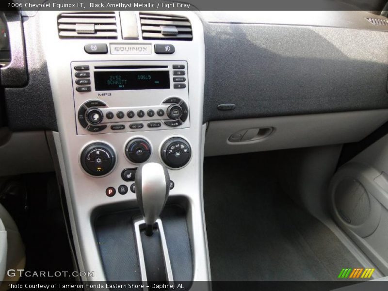 Black Amethyst Metallic / Light Gray 2006 Chevrolet Equinox LT