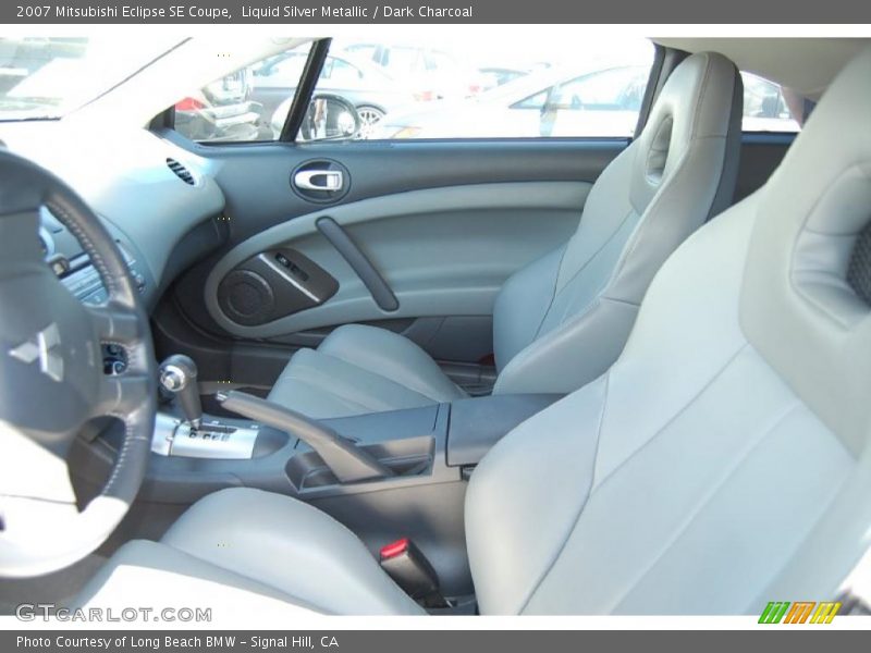 Liquid Silver Metallic / Dark Charcoal 2007 Mitsubishi Eclipse SE Coupe