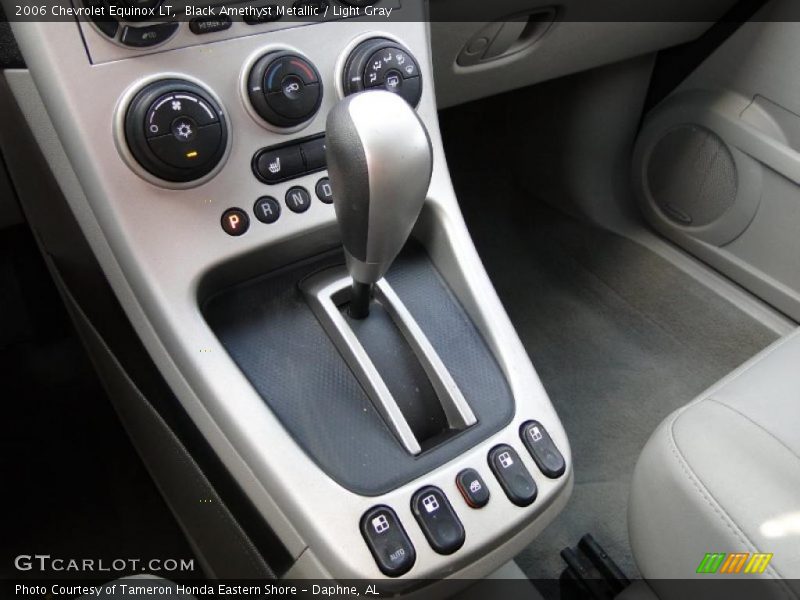 Black Amethyst Metallic / Light Gray 2006 Chevrolet Equinox LT