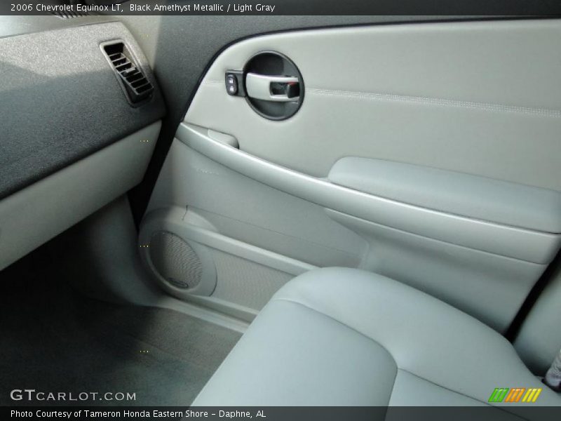 Black Amethyst Metallic / Light Gray 2006 Chevrolet Equinox LT