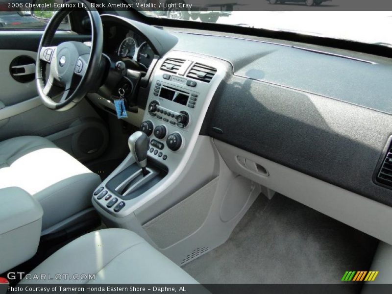 Black Amethyst Metallic / Light Gray 2006 Chevrolet Equinox LT