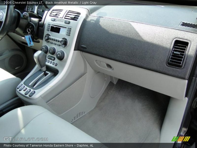Black Amethyst Metallic / Light Gray 2006 Chevrolet Equinox LT