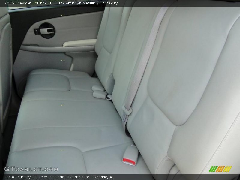 Black Amethyst Metallic / Light Gray 2006 Chevrolet Equinox LT