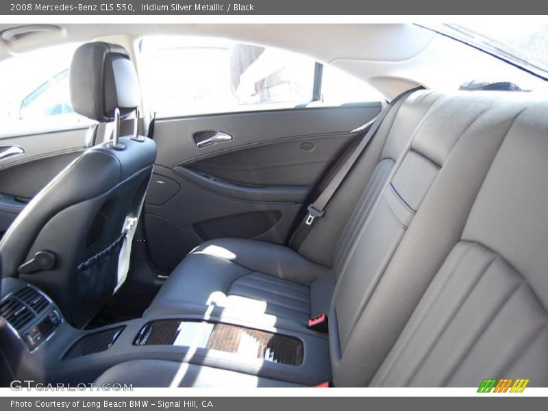 Iridium Silver Metallic / Black 2008 Mercedes-Benz CLS 550