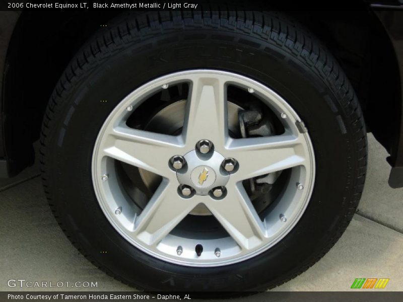 Black Amethyst Metallic / Light Gray 2006 Chevrolet Equinox LT